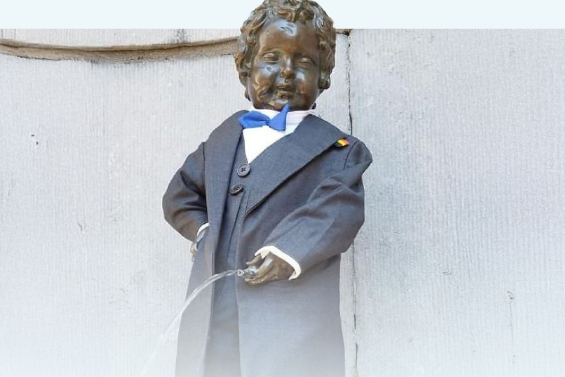 Manneken Pis – 225 ans de Charles Rogier