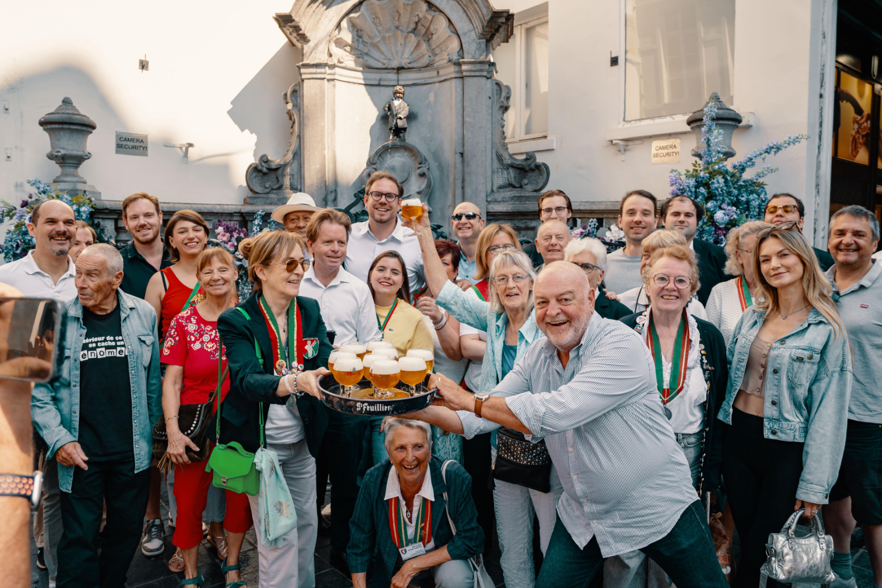 Manneken Pis – 225 ans de Charles Rogier