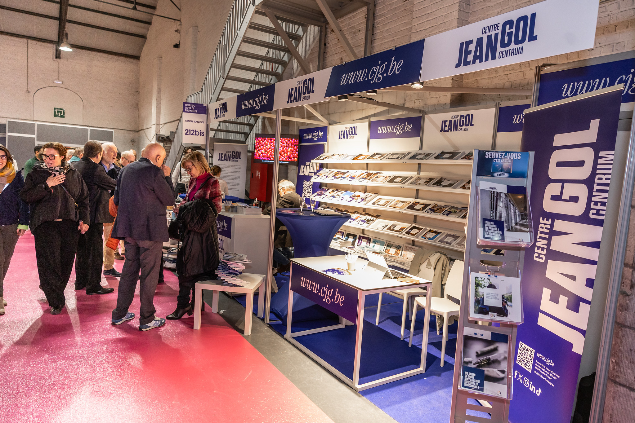 Quand le Centre Jean Gol devient le stand le plus sympathique de la Foire du Livre